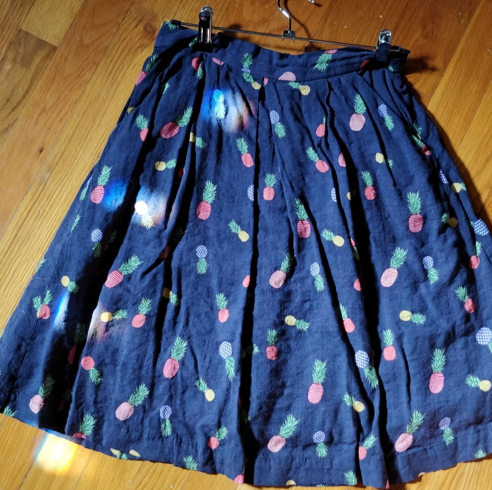 Louche/modcloth NWOT size 6 pineapple skirt